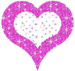 Pink Hearts Glitter
