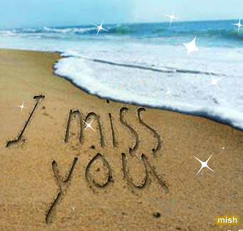 On Beach - I Miss you