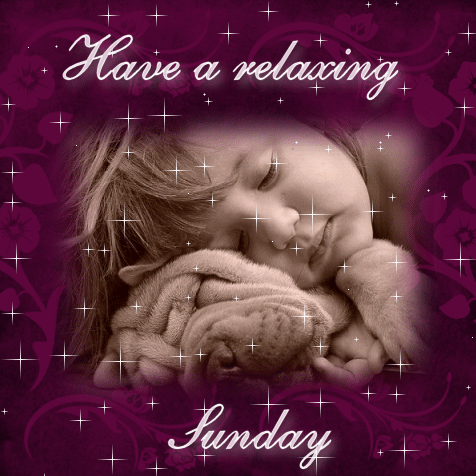 Have A Relaxing Sunday Graphic