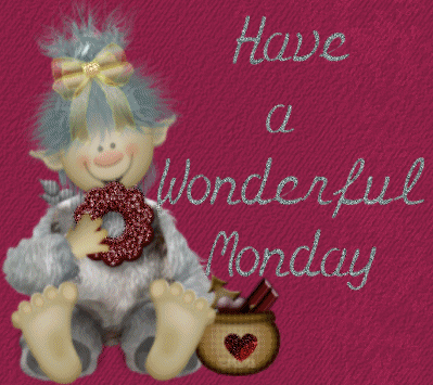 Have A Wonderful Monday Glitter
