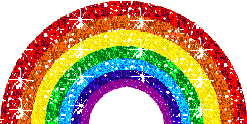 Image result for rainbow glitter star