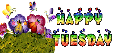 Happy Tuesday - Glitter-g123