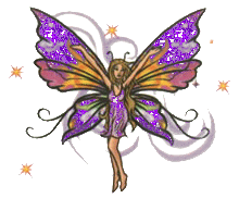 Glittering Butterfly Angel