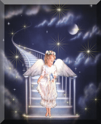 Angel Getting Downstairs