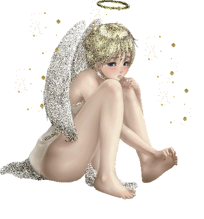 Dazzling And Glittering Angel Graphic