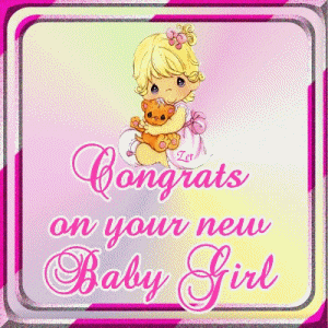 Congrats On Your New Baby Girl