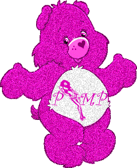 Pink Bear Graphic