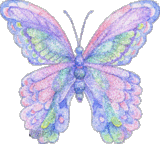 Sparkling Butterfly Graphic