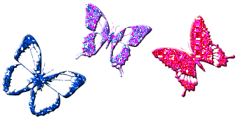 Three Colorful And Glittering Flies