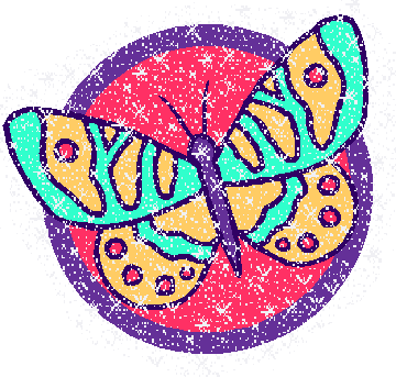 Childish Butterfly Graphic