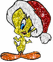 Christmas Tweety Glitter
