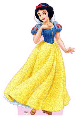 Princess Glittering Yellow Dress