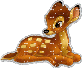 Lovely Deer Glitter