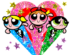 Twinkling Powerpuff Girls Glitter