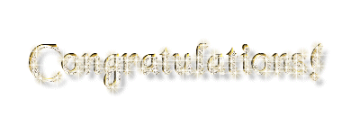Bling Congratulations Graphic