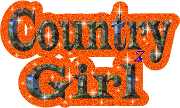 Shimmering Country Girl Graphic