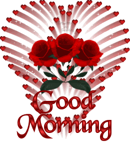 Red Rose - Good Morning Glitter