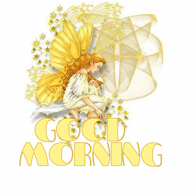 Angelic Good Morning Graphic