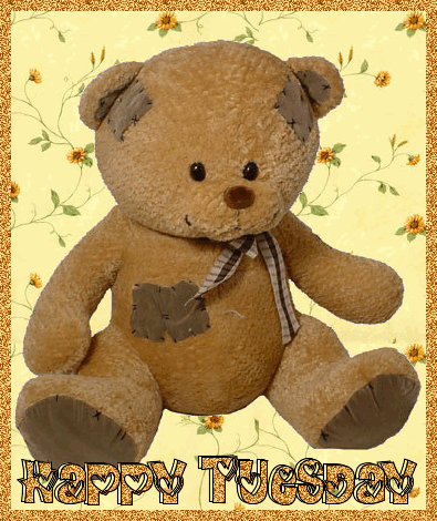 Bear Wishing You Happy Tuesday