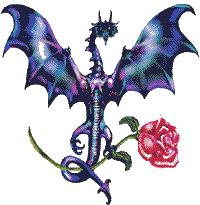 Dragon With Rose