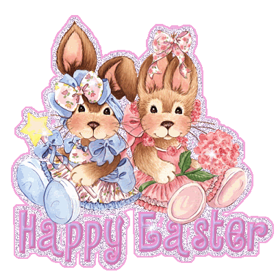 Amscan International 210291 - Striscione Festa Pasqua Con Lettere Glitterate "Happy Easter"
