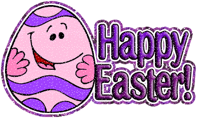 Smiling Egg - Happy Easter Sparkle