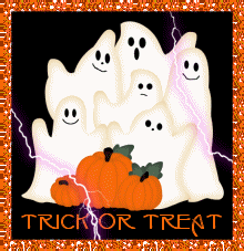 Ghost Pumpkin - Trick Or Treat