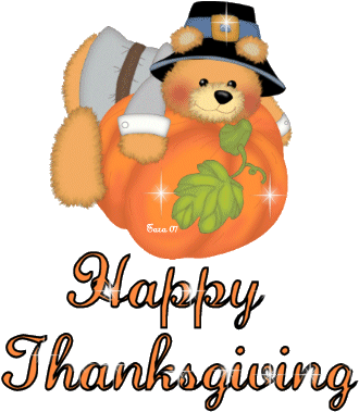 Twinkling Beary And Thanksgiving Graphic