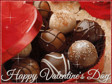 Twinkling Chocolates - Happy Valentine Day