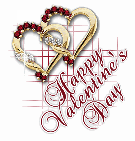 Diamond Heart - Happy Valentines Day