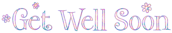 Coruscating Get Well Soon Graphic