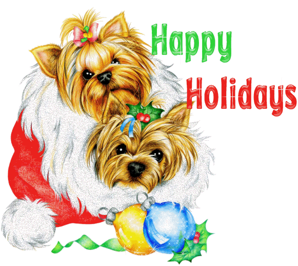 Dogs - Happy Holidays