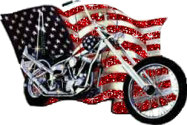 US Flag - Harley Davidson