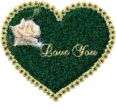 Love You - Heart Graphic