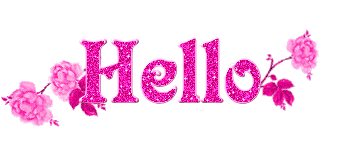 Beaming Hello Graphic