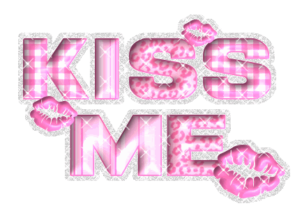 Tinseling Kiss Me Graphic