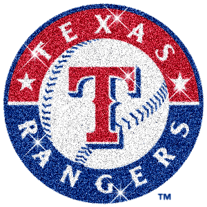 Texas Rangers Glitter