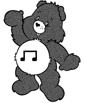 Bear Music Glitter