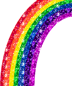 Sparkling Rainbow Graphic