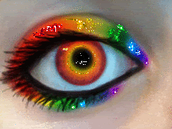 Rainbow Eye Glitter