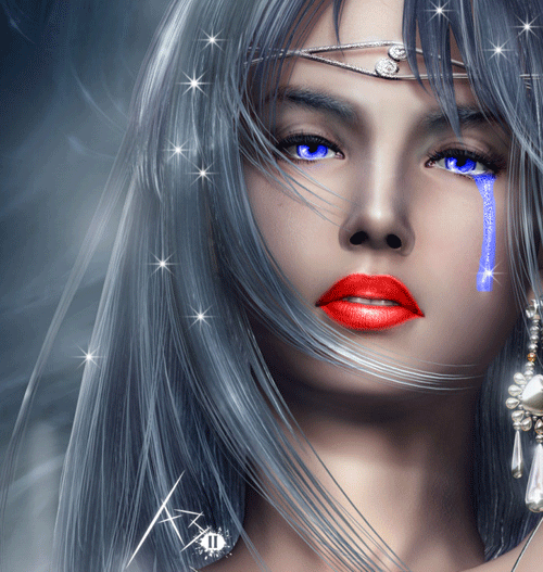 Crying Angel Graphic
