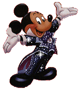 Mickey Smiling Glitter