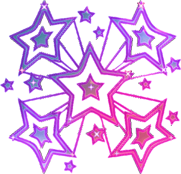 Five Glittering Stars Graphic