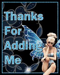 Tinseling Thanks For Add Graphic