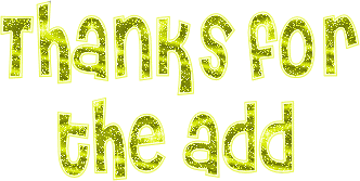 Image result for thanks for the add gif myspace