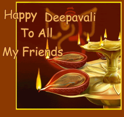 Happy Deepavali To All My Friends