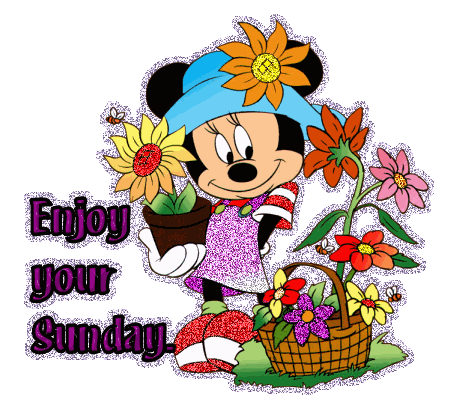 Enjoy Your Sunday Minnie Mouse Image