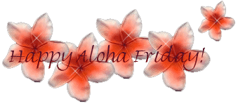 Happy Aloha Friday With Glitter Picture