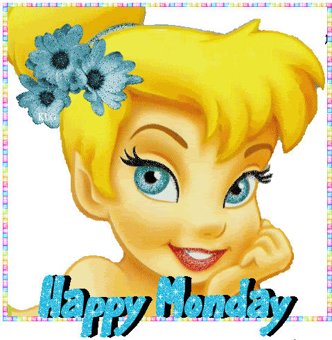 Happy Monday Glitter Image