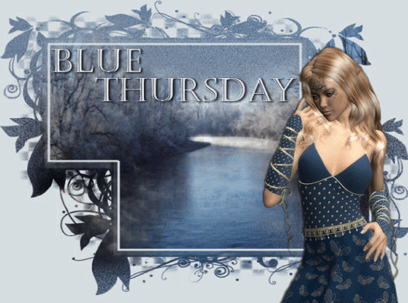 Blue Thursday Glitter